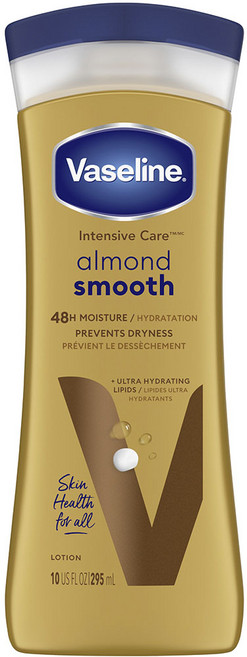 바세린 인텐시브 케어 아몬드 스무스 바디 로션, 295ml, 1개