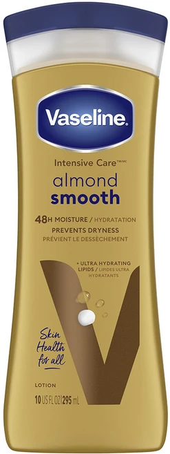 바세린 인텐시브 케어 아몬드 스무스 바디 로션, 295ml, 1개 - 쿠팡