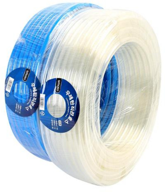 UDT 우레탄직관호스 16x12(50M)청색, 1개