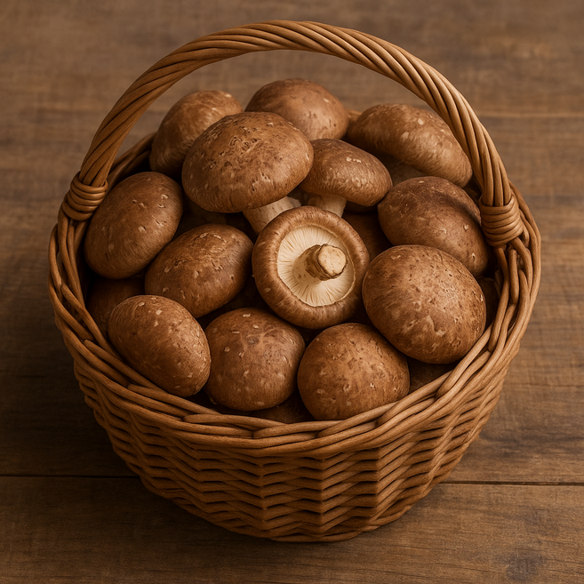 [예산농장-봉산버섯]생 표고 버섯 알뜰형 못난이, 1KG, 3개