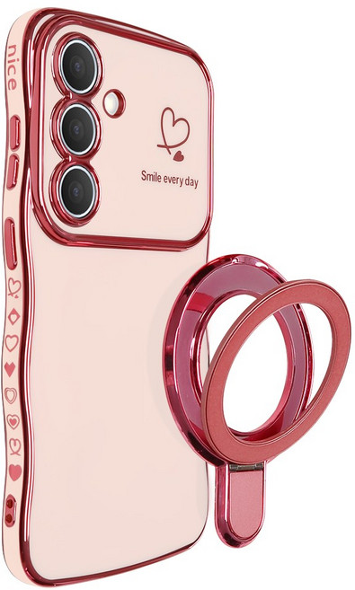 더조은셀러 맥세이프 스탠드 물결 하트 젤리 웨이브 케이스