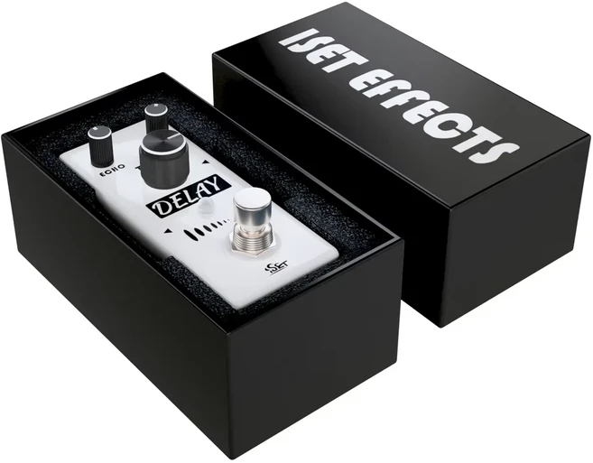 아이셋 아날로그 딜레이 이펙트 페달 기타 퓨어 일렉트릭 베이스 트루 바이패스, Funel Delay
