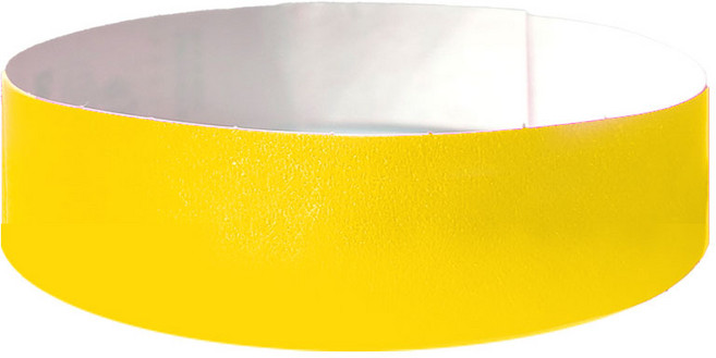 IDBAND 입장팔찌 손목띠 종이팔찌 타이벡재질, 100장, 옐로우