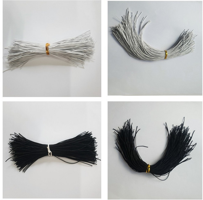 택고무줄 택끈 택줄 행택끈 12cm 20cm 200줄, 200개, 화이트(20cm)