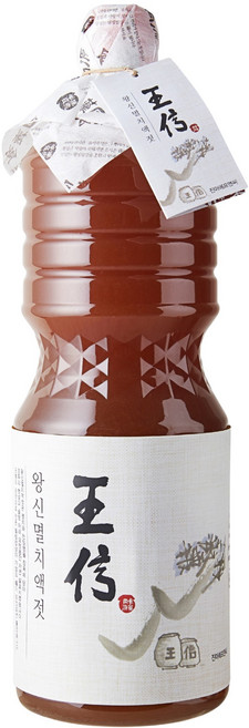 왕신멸치액젓 무첨가 장독발효 국내산 100%, 1개, 1.8L