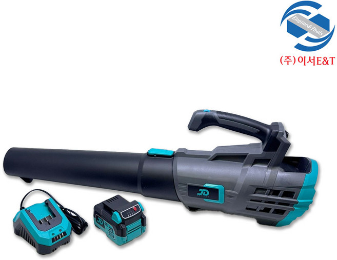 JD가든 제이디가든 20V 충전 브로워 4.0Ah 배터리1개 세트 JD-BL20 대포송풍기 블로워 낙엽청소 세차 제설작업 5단계조절, 1세트