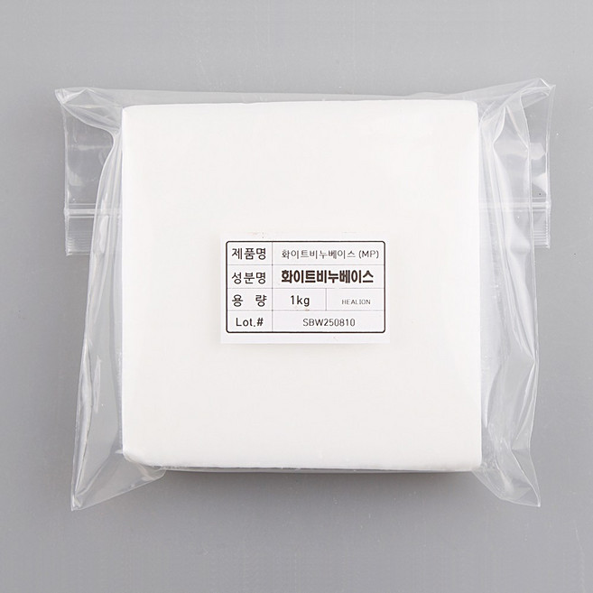 화이트 비누베이스 1kg, 1개