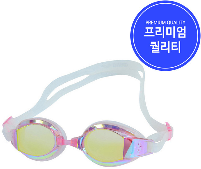 아레나 돌핀 트레이닝 미러수경 AVAAG46 AGW-460M, 1개, PNK