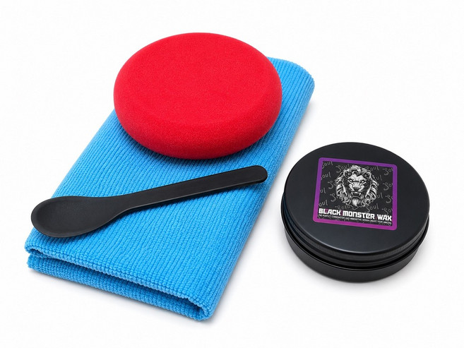 Soul 黑獸封體蠟 Black Monster Wax 巴西T1棕櫚蠟 汽車封體蠟, 1個, 60ml