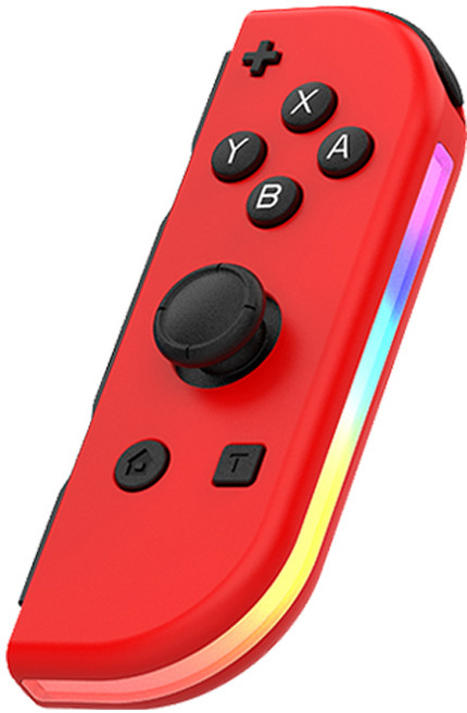 호환 닌텐도 스위치 조이컨 오른쪽 교체용 컨트롤러, 빨간색, 1개, R