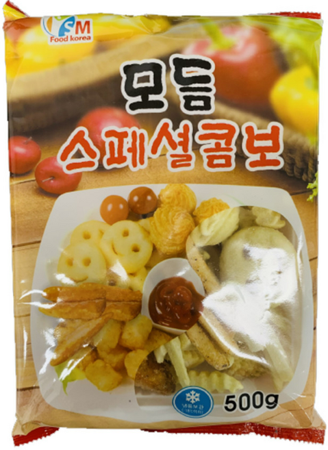 에스엠푸드 모듬 스페셜콤보, 500g, 5개