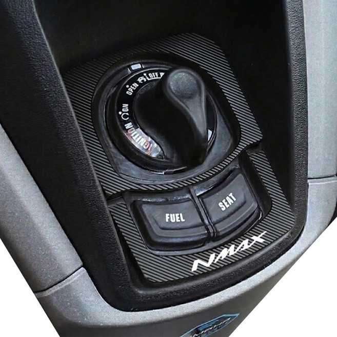 킹콩 NMAX 키박스 커버 21 26년 키커버 보호 몰딩 가드 호환, 1개, 블랙