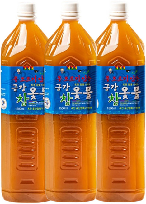 [참옻들] 본사직영 옻이 오르지 않는 순수참옻진액100% 금강참옻물 삼계탕재료 참옻 참옻물, 3개, 1.5L