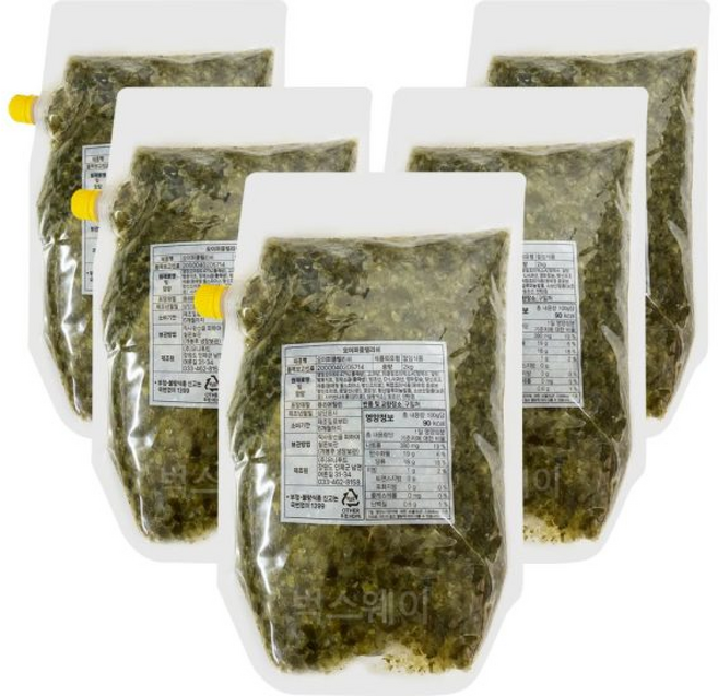 렐리쉬 오이피클 (x)/다진피클 핫도그, 1박스, 2kg