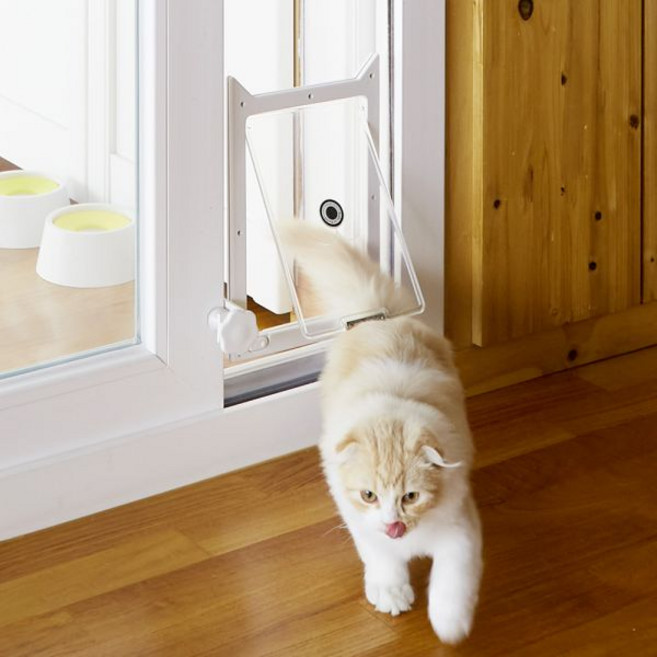 요기펫 높이조절 베란다 펫도어 견문 강아지 고양이 방묘문 방묘창 방충망 안전문 요기 캣도어