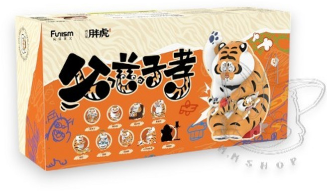 52TOYS 我不是胖虎 父慈子孝系列盒玩盲盒, 1個, 一中盒(請下標8次) Y6030