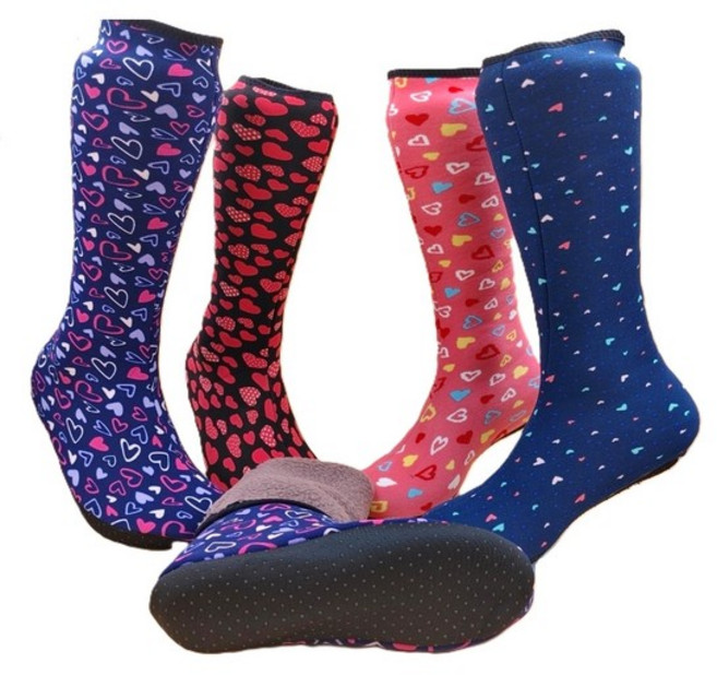 SOGO 겨울양말 요술버선 하트빵빵장목덧신(3켤레) 여성덧신 덧버선 장목 양말