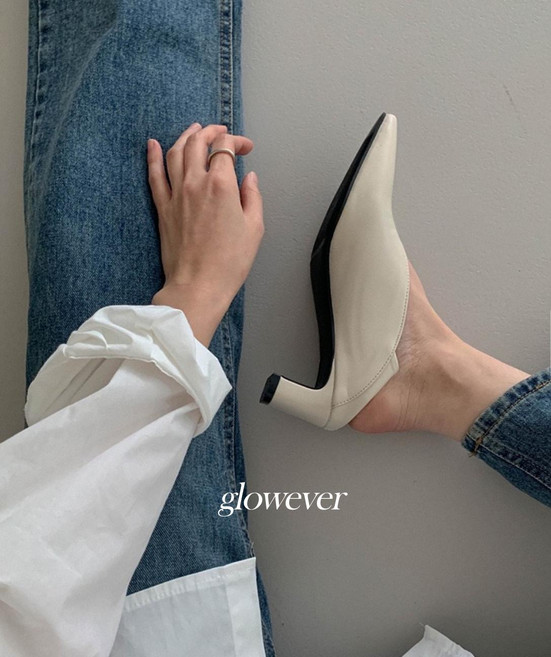 투웨이 펌프스힐 5cm 스퀘어 하객구두 말랑한 발편한 (3color)