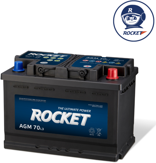 델코 AGM 70L QM6 K5 아반떼 셀토스 토레스, 1개, 로케트 AGM 70 x 폐전지반납 x  공구미대여