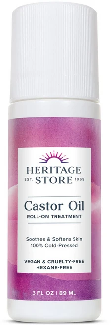 HERITAGE STORE 헤리티지 스토어 캐스터 오일 롤온 트리트먼트 89ml, 1개 - 쿠팡