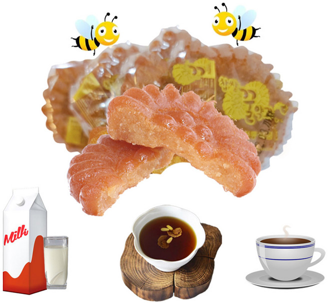 초례청 찰쌀 한과 세반 유과 찹쌀 꿀약과 모음 a, 40g, 1개