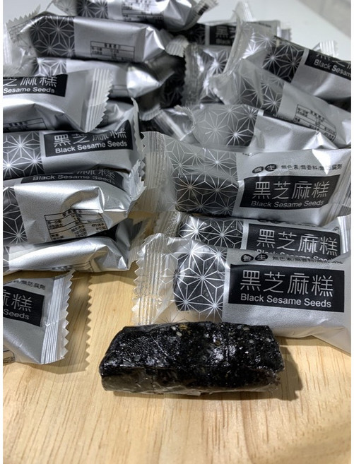 翠園食品 黑芝麻糕 獨立包裝 全素 減糖, 1個, 600g, 600g