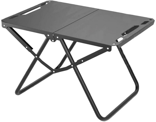 올리트리 포터블 접이식 미니테이블 캠핑 피크닉 테이블 보관가방 포함, 클래식블랙