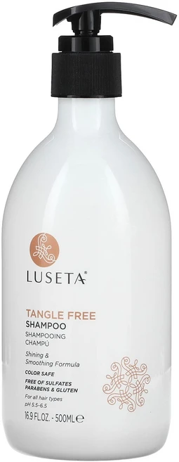 루세타 뷰티 엉킴 방지 샴푸 모든 모발 타입용 500ml (16.9 fl oz) LBY-44223 - 쿠팡