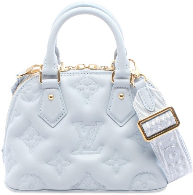 루이 비통 중고 2021-2025 모노그램 카프스킨 버블그램 알마 BB 사첼 백