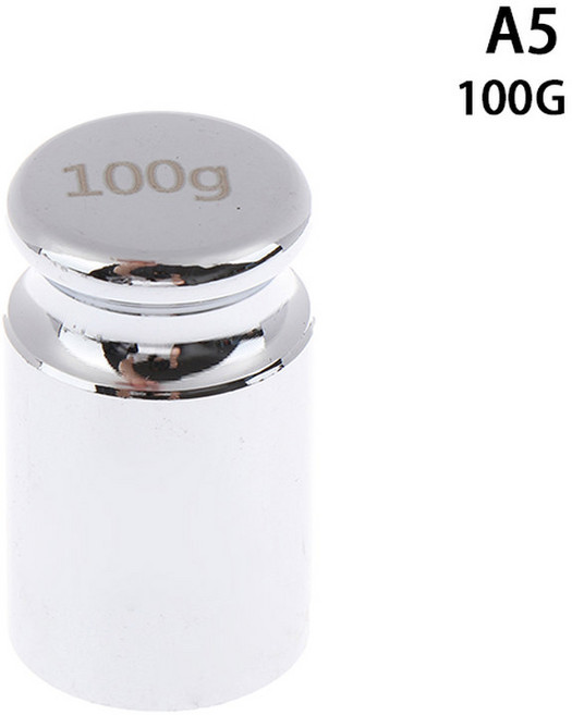 저울추 전자 밸런스 교육 도구 가정용 그램 체중계 무게 크롬 도금 정확한 교정 2g 10g 20g 50g 100g, [05] 100G