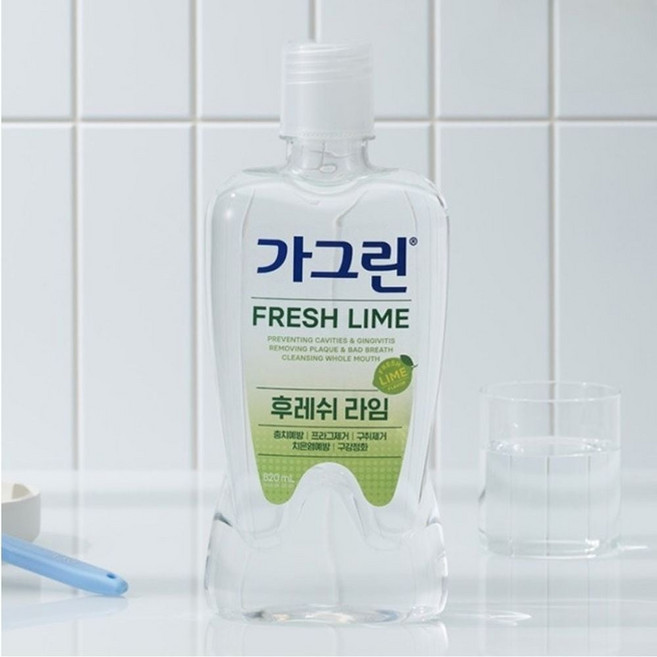 750ml 구강청결제 구취제거 충치예방 라임 73556EA 1(EA)