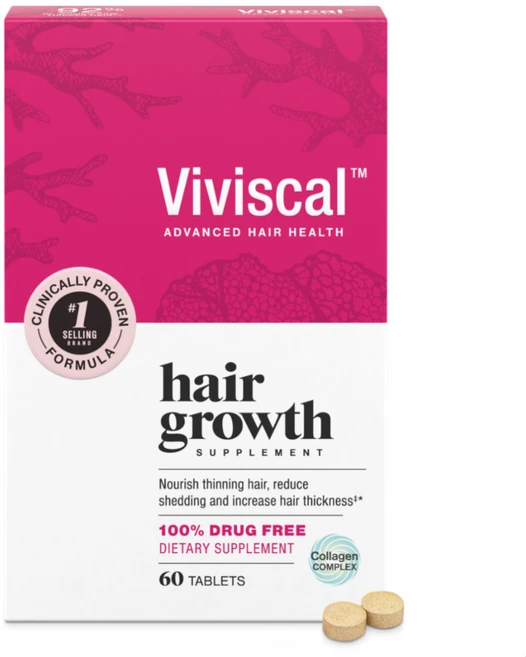 여성 탈모 예방 풍성한 모발 비비스칼 영양제 180정 3개월분, 1개, 60정 - 쿠팡