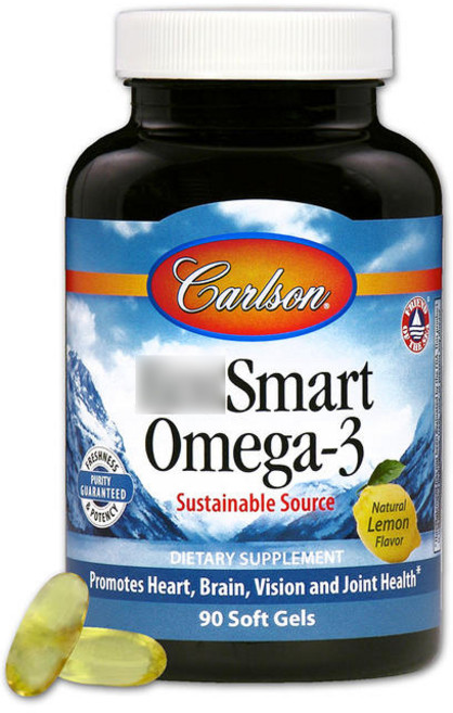칼슨랩스 오메가-3 내추럴 레몬 소프트젤, 90개입, 1개, 90정