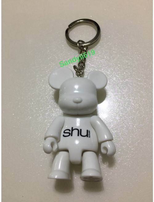 植村秀 shu uemura 造型熊公仔 鑰匙圈 掛飾 手腳可動, 1個