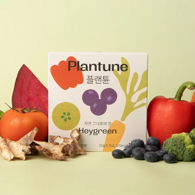 그린파우더 20종채소 7종과일 스틱형 플랜튠 건강습관 아침한포 저녁한스쿱 자기관리, 15개, 10g - 쿠팡