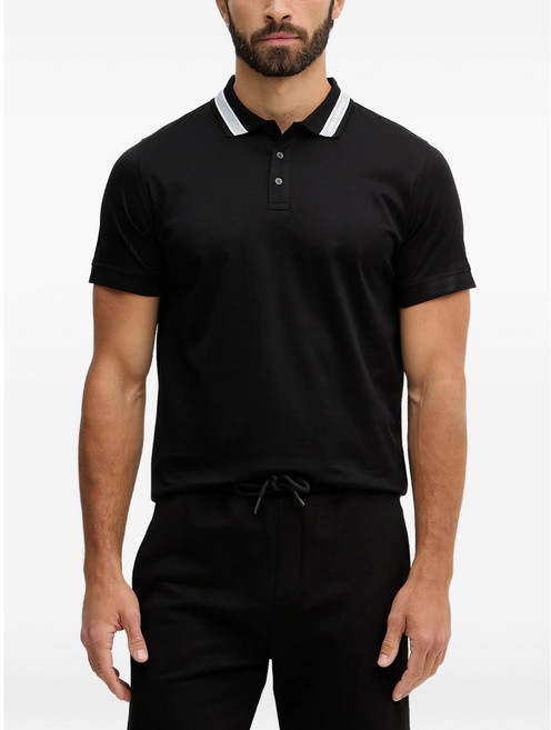 칼 라거펠트 로고 칼라 폴로 셔츠