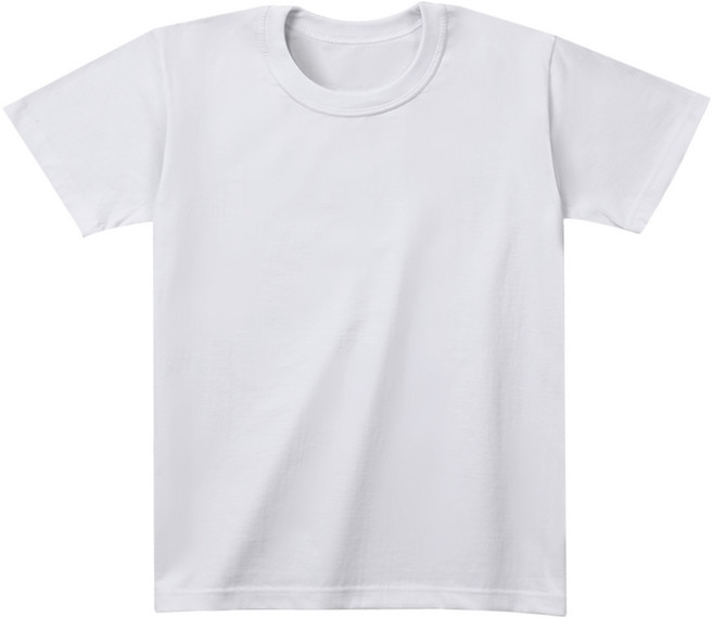 어니우니 20수 무지 반팔 티셔츠 기본 라운드 면티 흰티