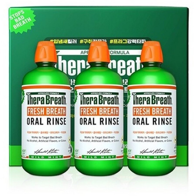 테라브레스 마일드민트 1L 3개 박스세트 1세트