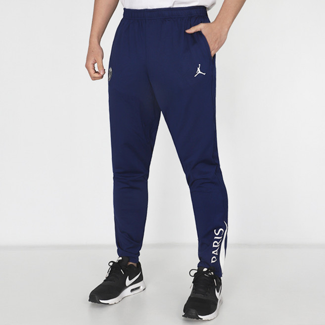 나이키 트레이닝복 긴바지 PSG 파리 생제르맹 Jordan DRI-FIT Strike 포스 팬츠 블루-화이트 로고