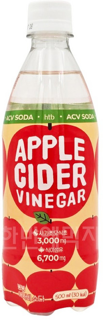 봉봉 애사비소다, 1개, 500ml