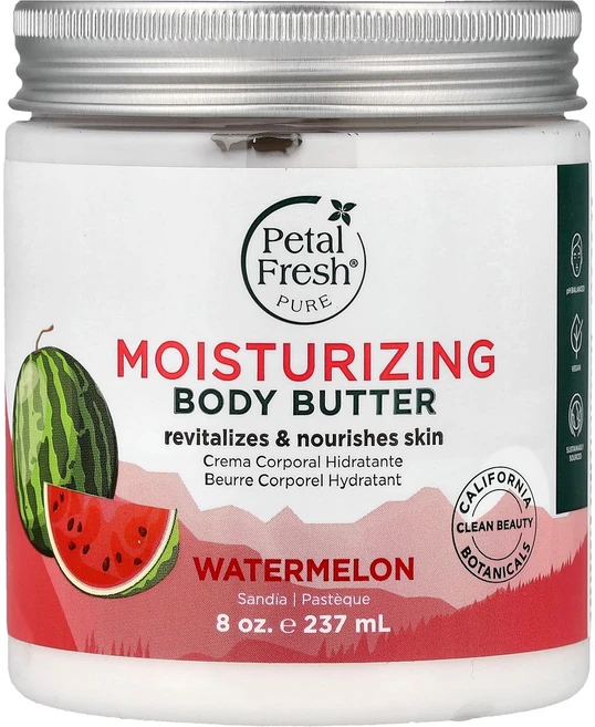 페탈 프레쉬 모이스처라이징 바디 버터 수박향 237ml (8oz) PFH-42113 - 쿠팡