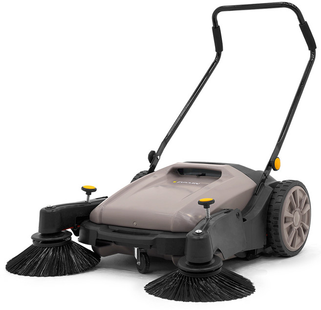 무동력 청소기 50L 업소용 대용량 대형 공장 공업용 산업용 현장 야외 먼지 낙엽, 상세 설명 참조, 브라운