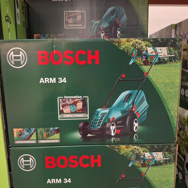 보쉬 ARM 34 전기 잔디깎기, 1개