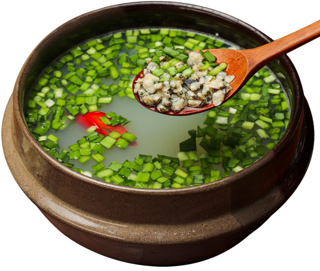 4+1 하동 섬진강 재첩국 뽀얀국물 제첩진국 500g, 5개