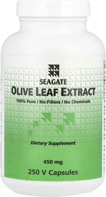 시게이트 올리브 잎추출물 450mg 베지캡슐 250정, 6개 - 쿠팡