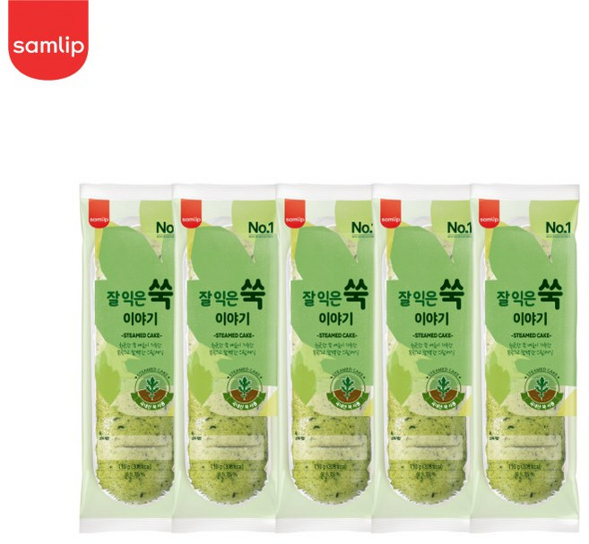 삼립빵 삼립 잘익은 쑥이야기, 110g, 5개