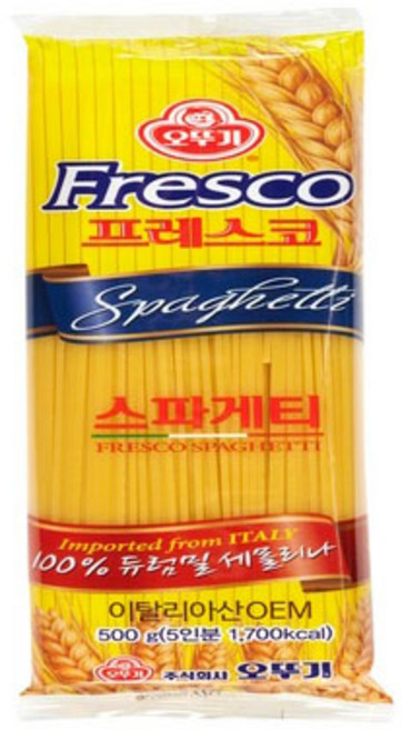 오뚜기프레스코 스파게티, 500g, 1개