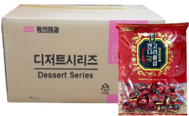 동아제과 고려홍삼캔디, 700g, 8개