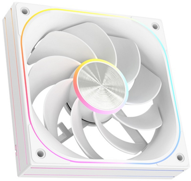 (darkFlash) C22R 120 ARGB PWM Reverse (시스템쿨러/120mm) (화이트), 화이트, 1개