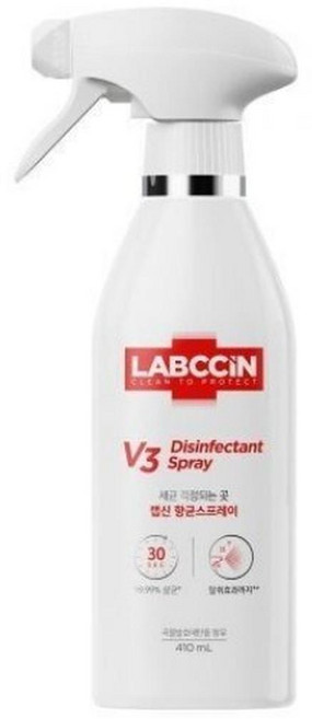 랩신 V3 항균 스프레이, 410ml, 4개